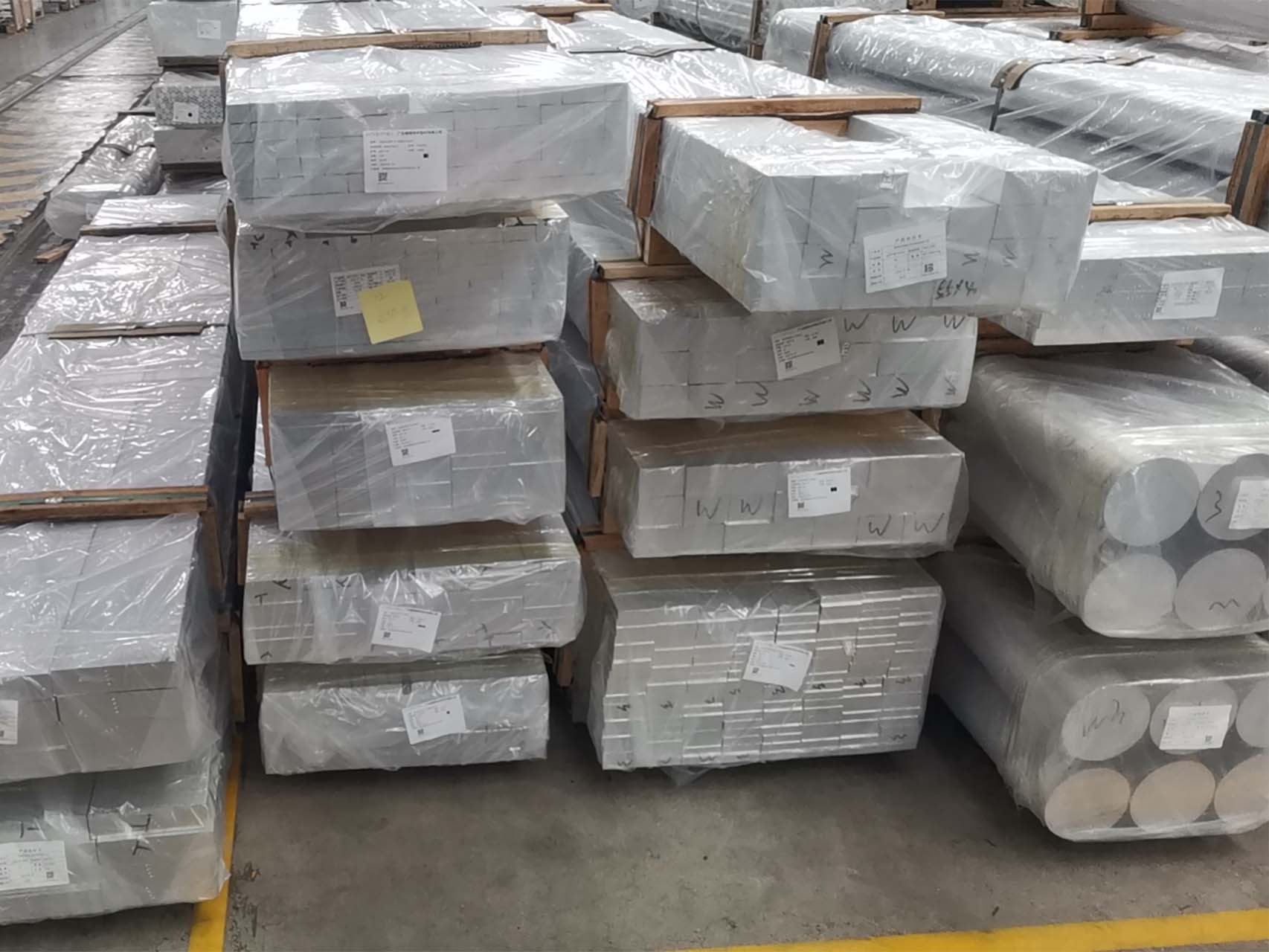 Aluminum Alloy 6061-T6511 Aluminium Row (4)